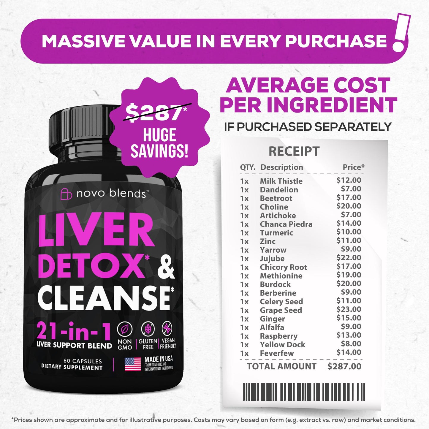 Liver Cleanse & Detox Supplement up