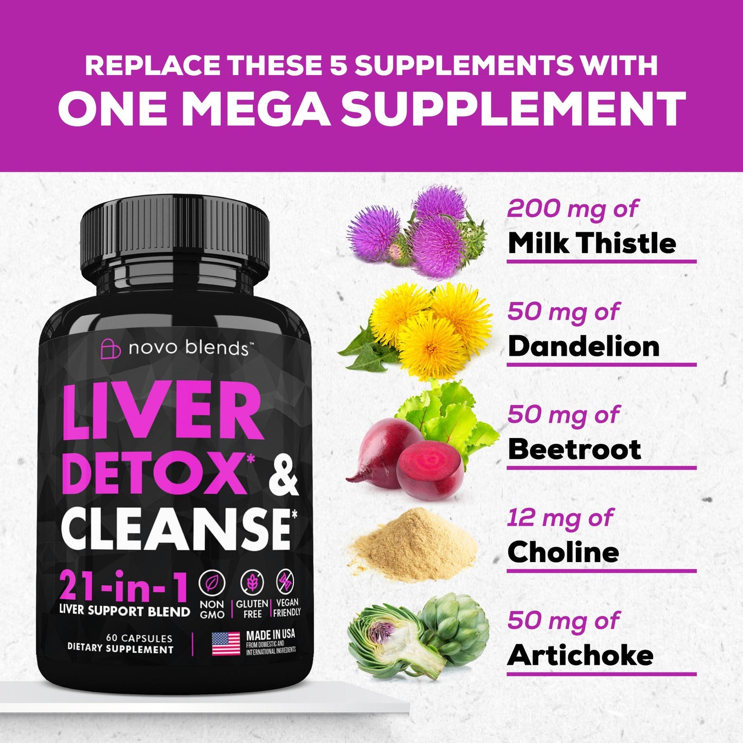 Liver Cleanse & Detox Supplement up